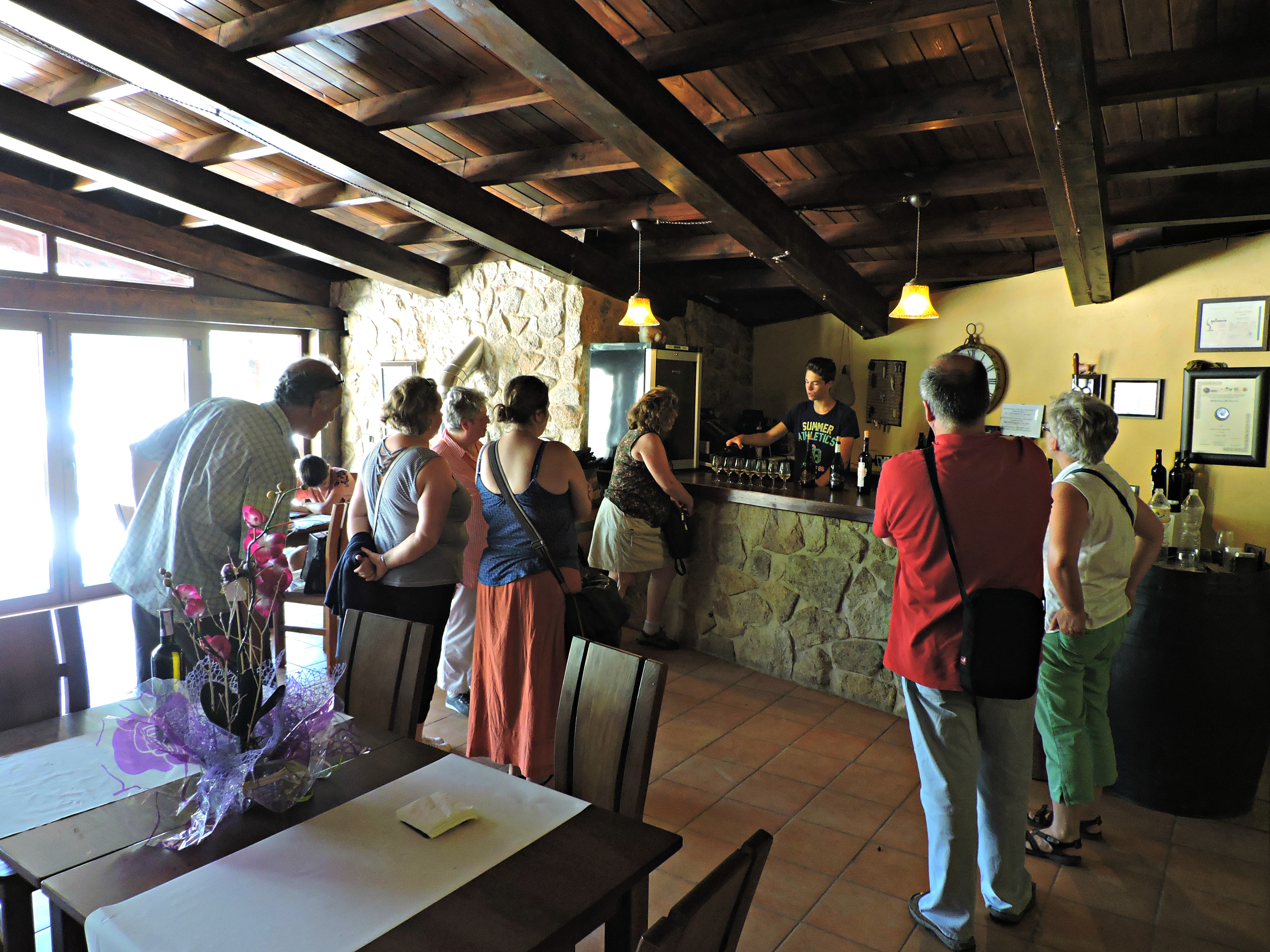 Degustación en Adega Vella