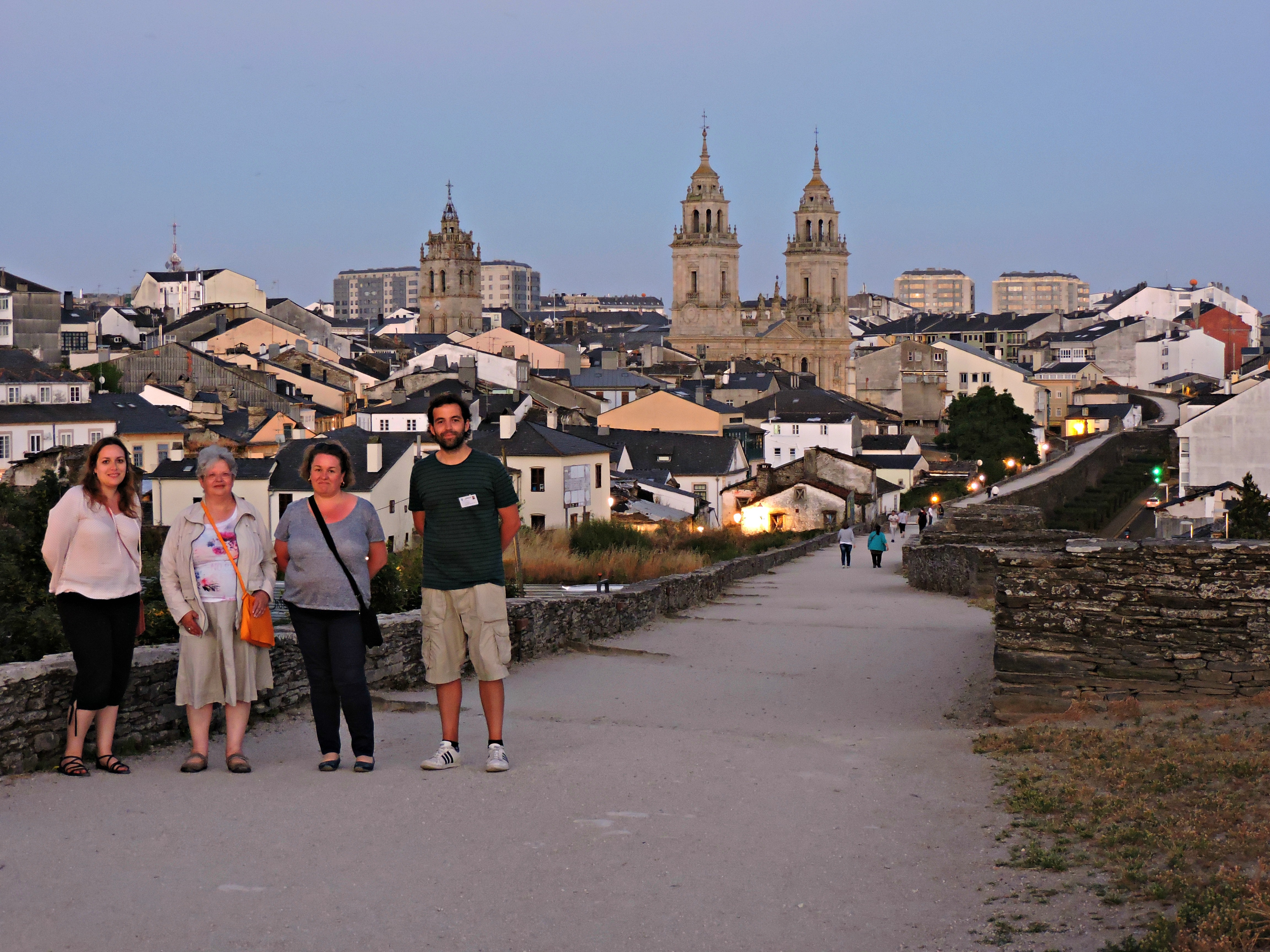 Muralla Romana e Catedral de Lugo
