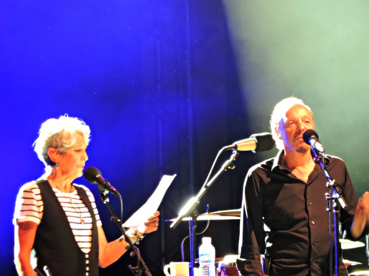 Joan Baez e Alan Stivell no Festival Interceltique de Lorient 2016