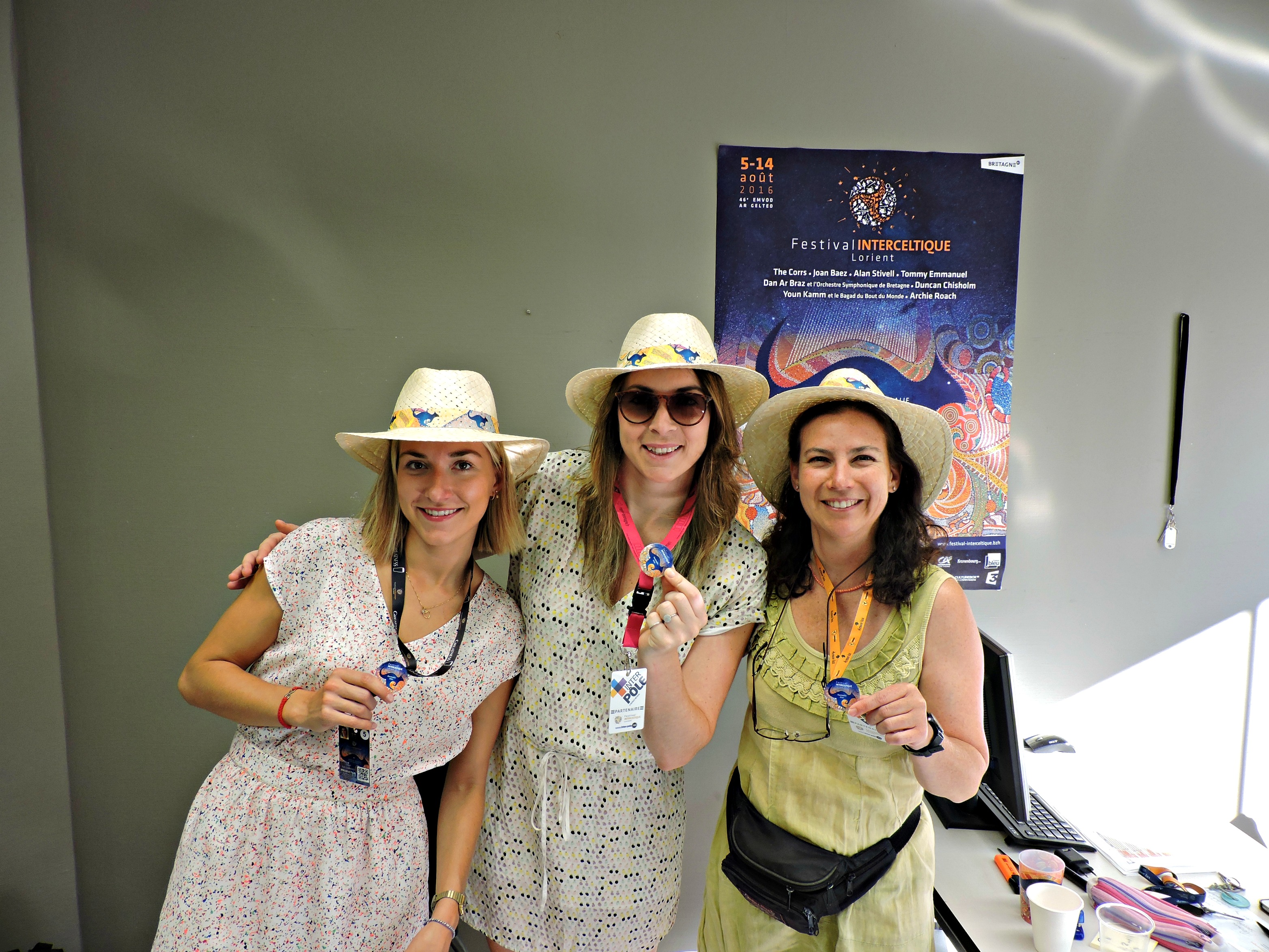 Equipo de venta do "badge de soutien"