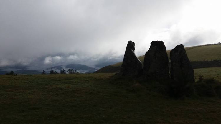 Dolmen de Montouto, a máis de 1000 metros de altitude