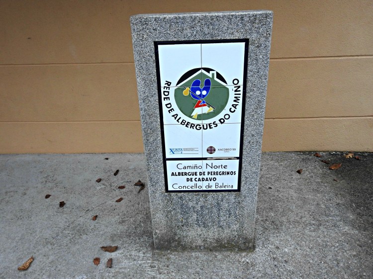 Albergue de peregrinos do Cádavo, no concello de Baleira
