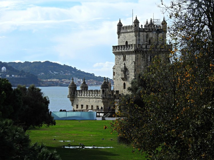 Torre de Belém, construída entre 1514 e 1519. Patrimonio Mundial dende o ano 1983