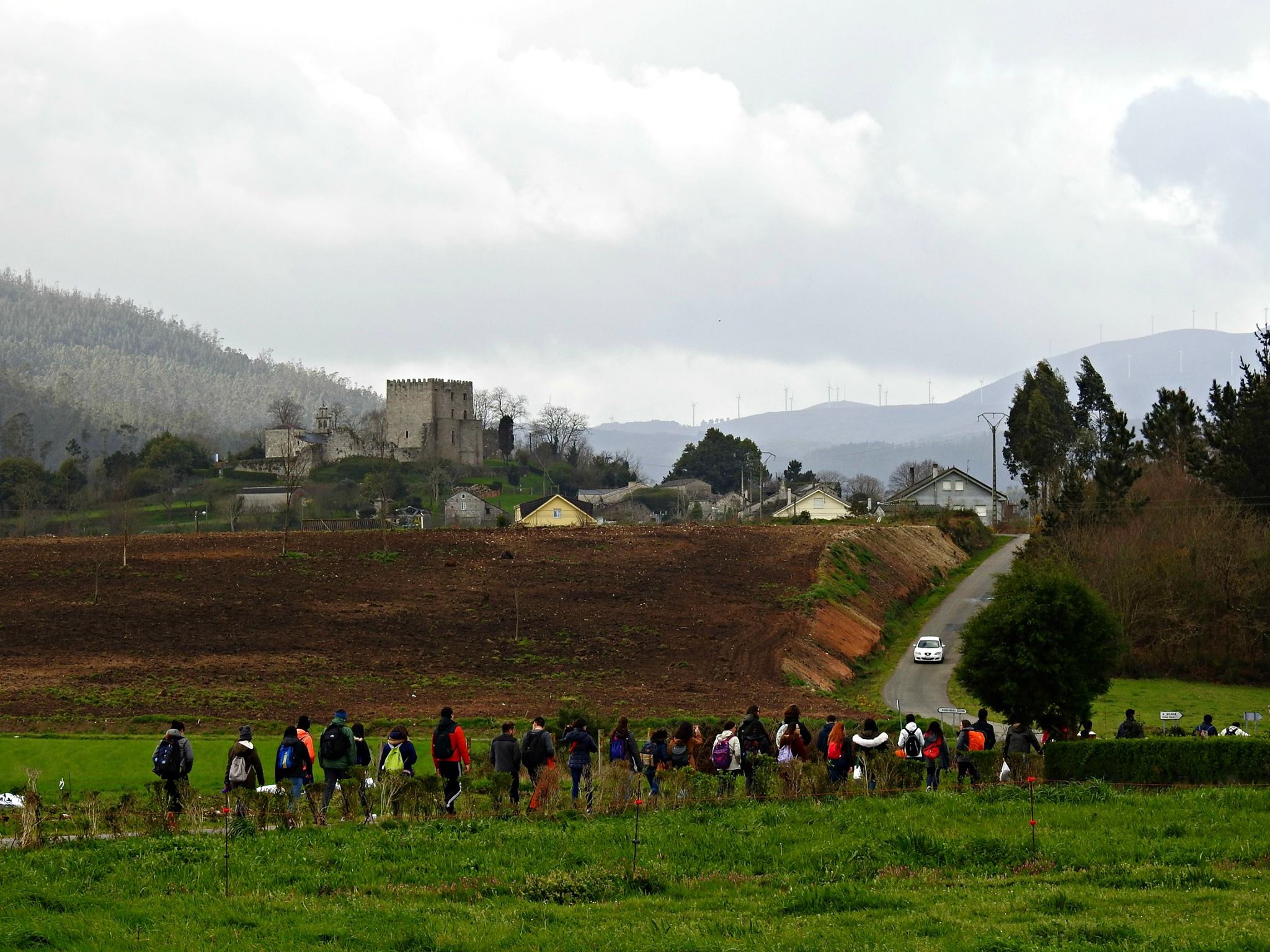 Rumbo á Torre de Pardo de Cela (s. XIV)