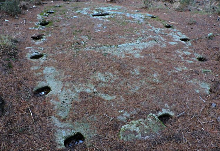 Castrillón de Adai, unha misteriosa estrutura na contorna de Lugo (Foto: Guido Álvarez Parga)